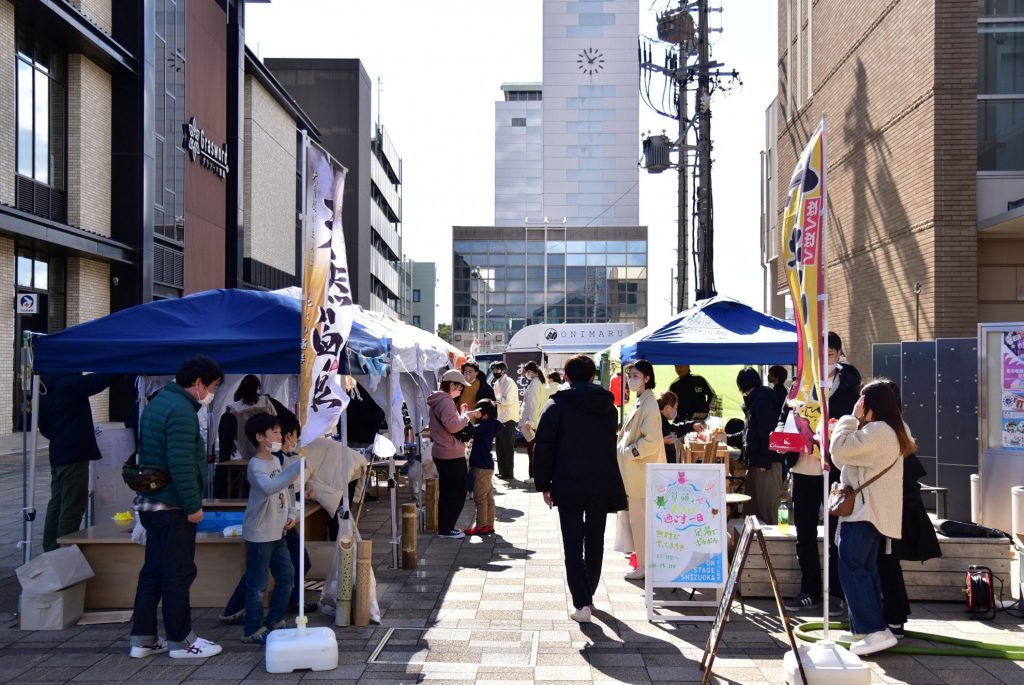 出店ブースの様子